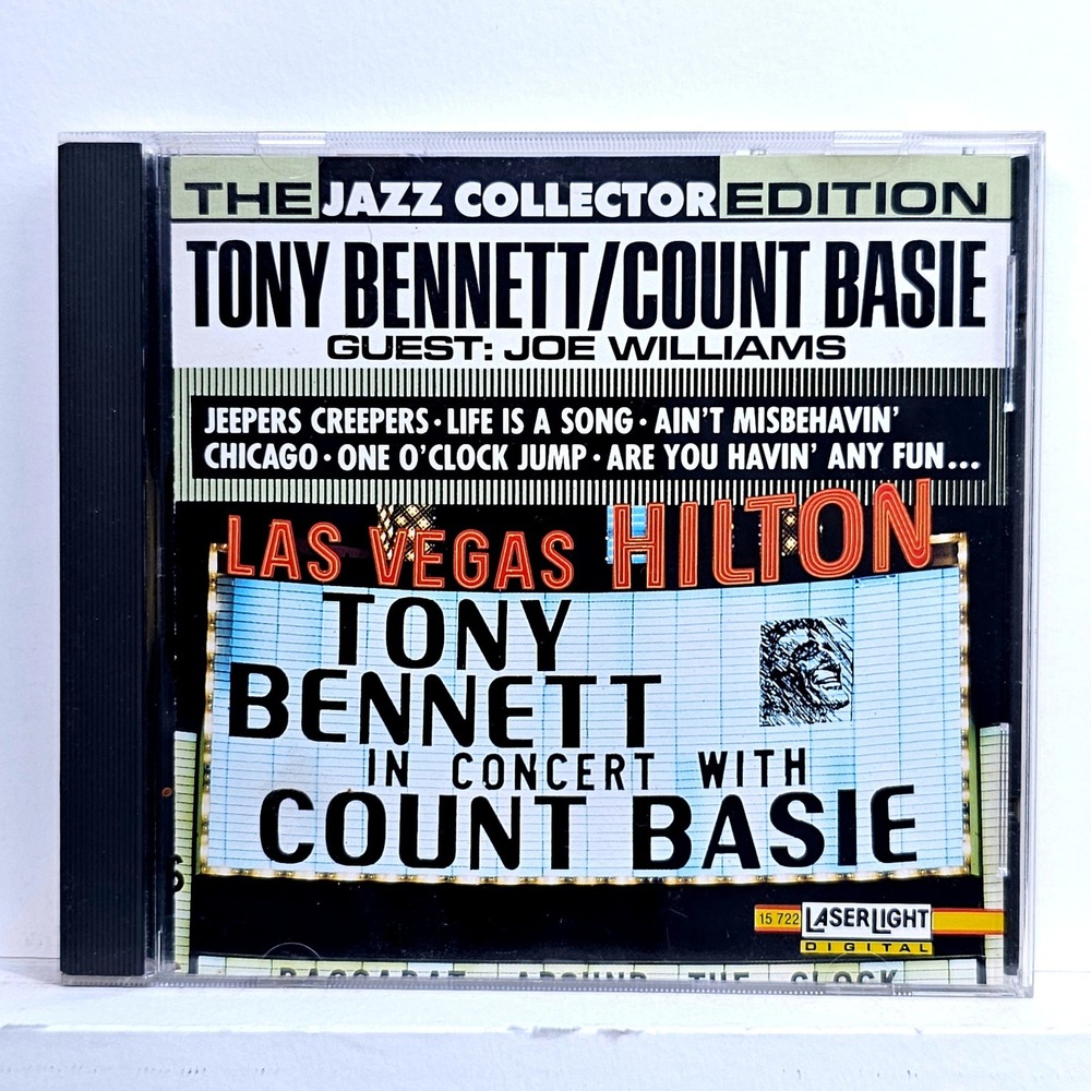 Tony Bennett Count Basie Jazz Collector Edition CD 15‎ 722 Live 1958 NYC Stereo